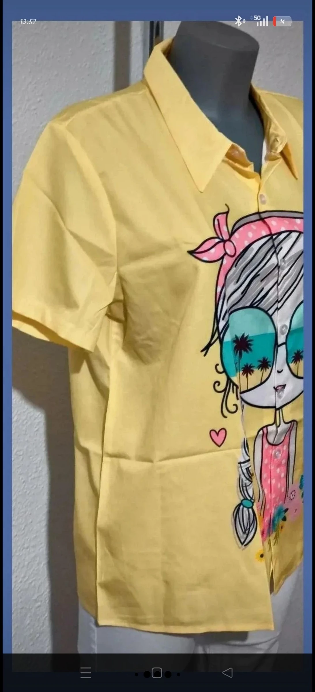 Vintage shirt with fun print – photo 4